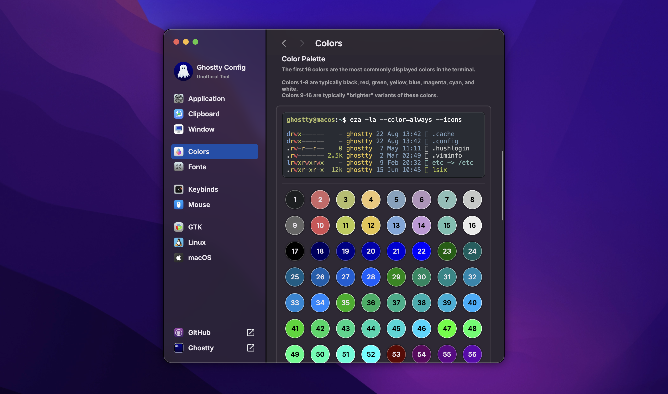 ghostty-config